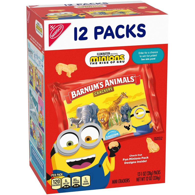 Barnums Animal Crackers Multipack - 12ct