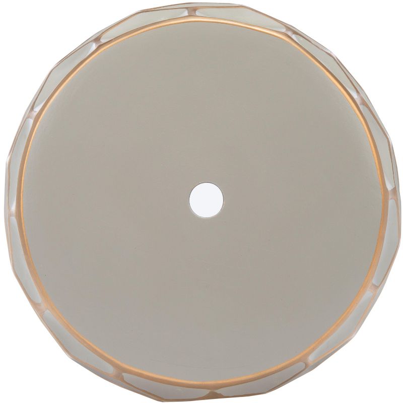 Fiber Clay Patio Garden Stool - Olivia & May