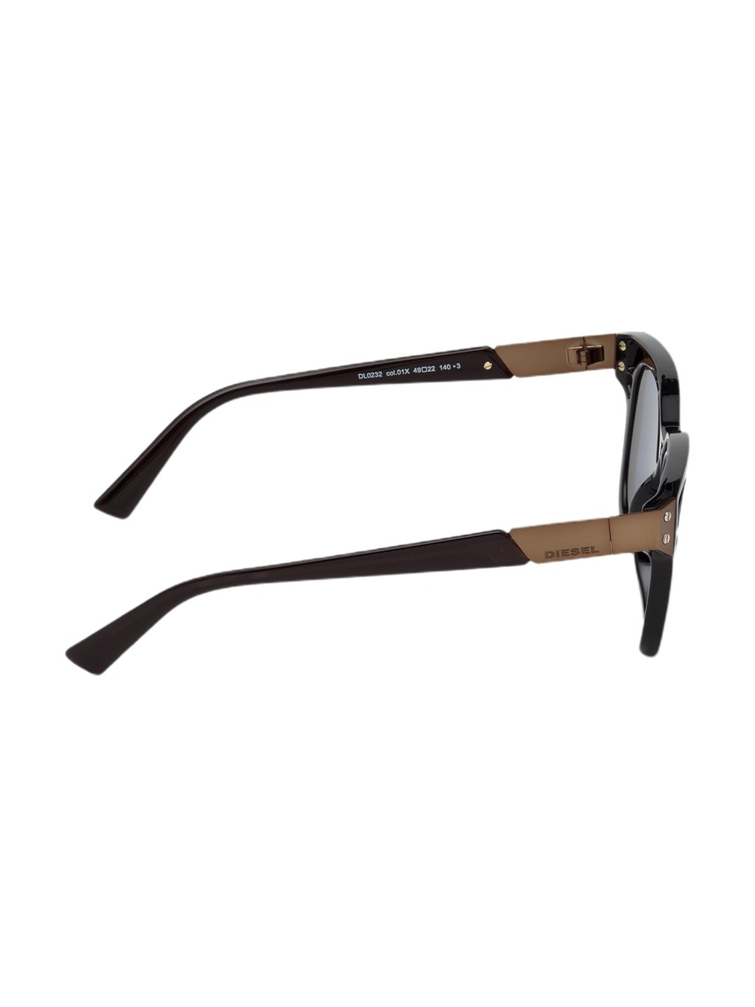 Diesel Blue Square Sunglasses for Women