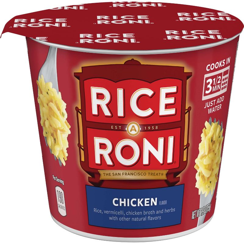 Rice A Roni Instant Chicken Flavor Rice Cup - 1.9oz