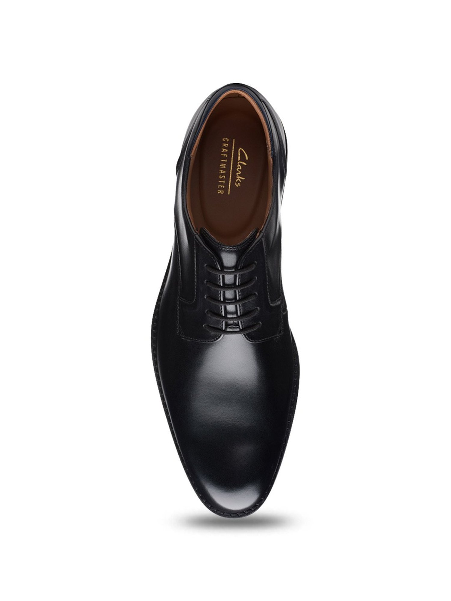 Clarks Men's CraftArlo Black Derby Shoes