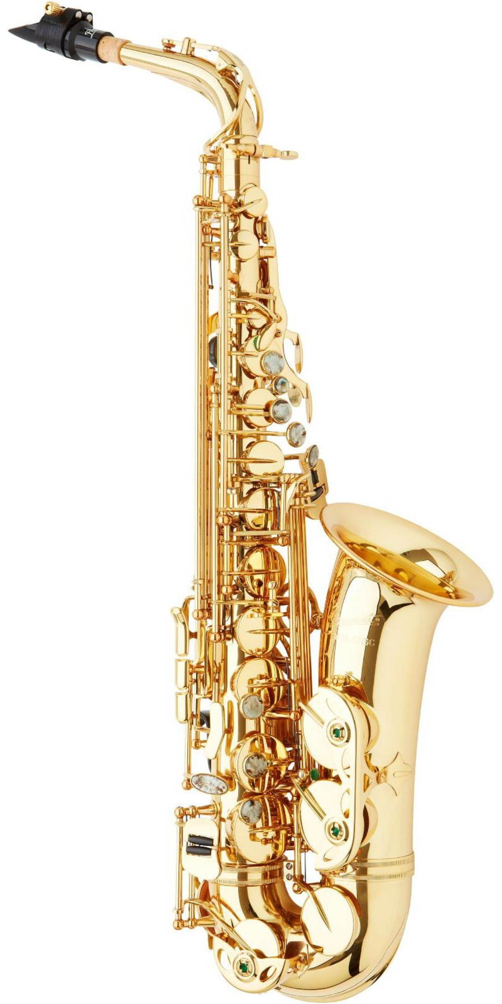 P. Mauriat PMSA-57GC Intermediate Alto Saxophone Jazz Package