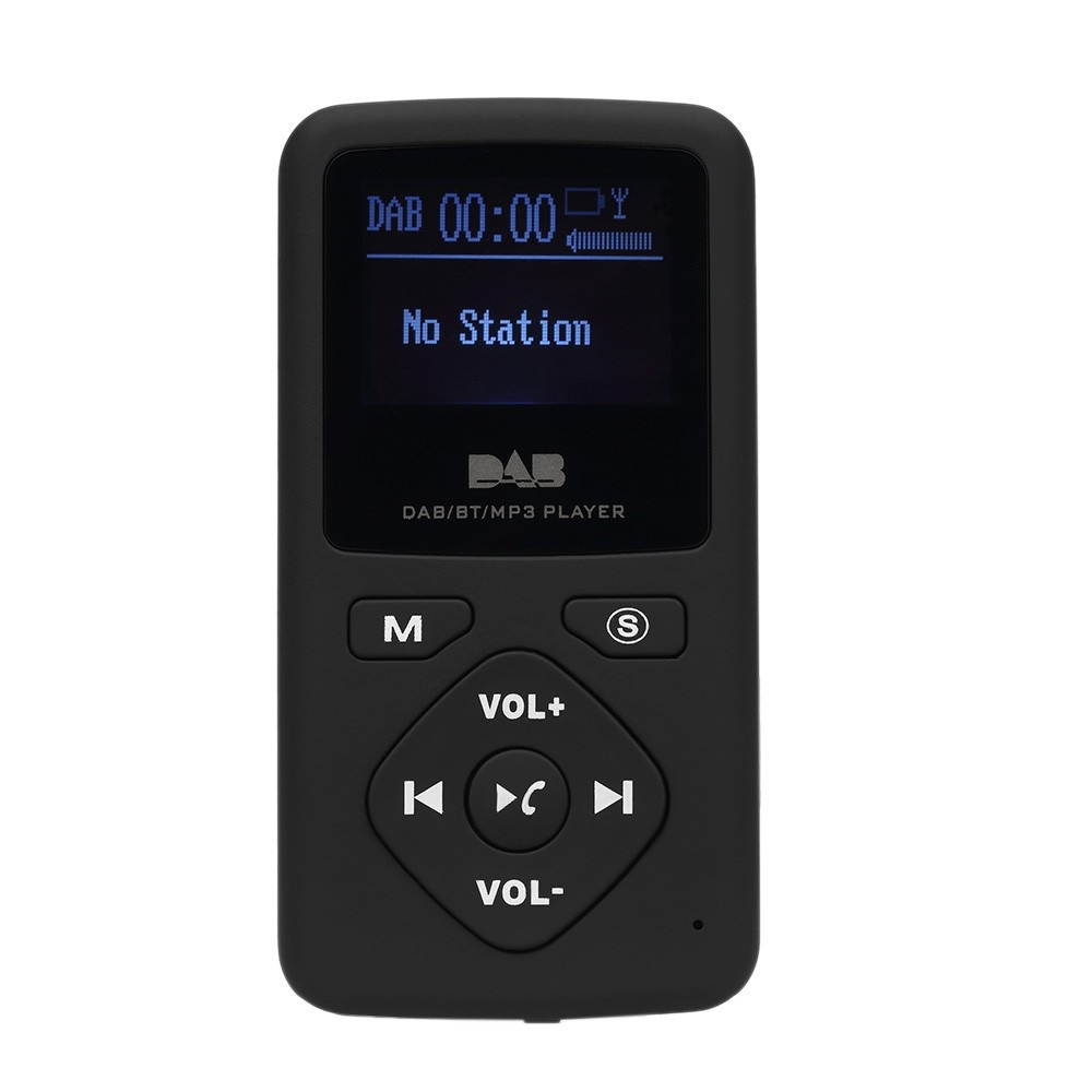 Portable Pocket DAB/DAB+/FM Radio Receiver
