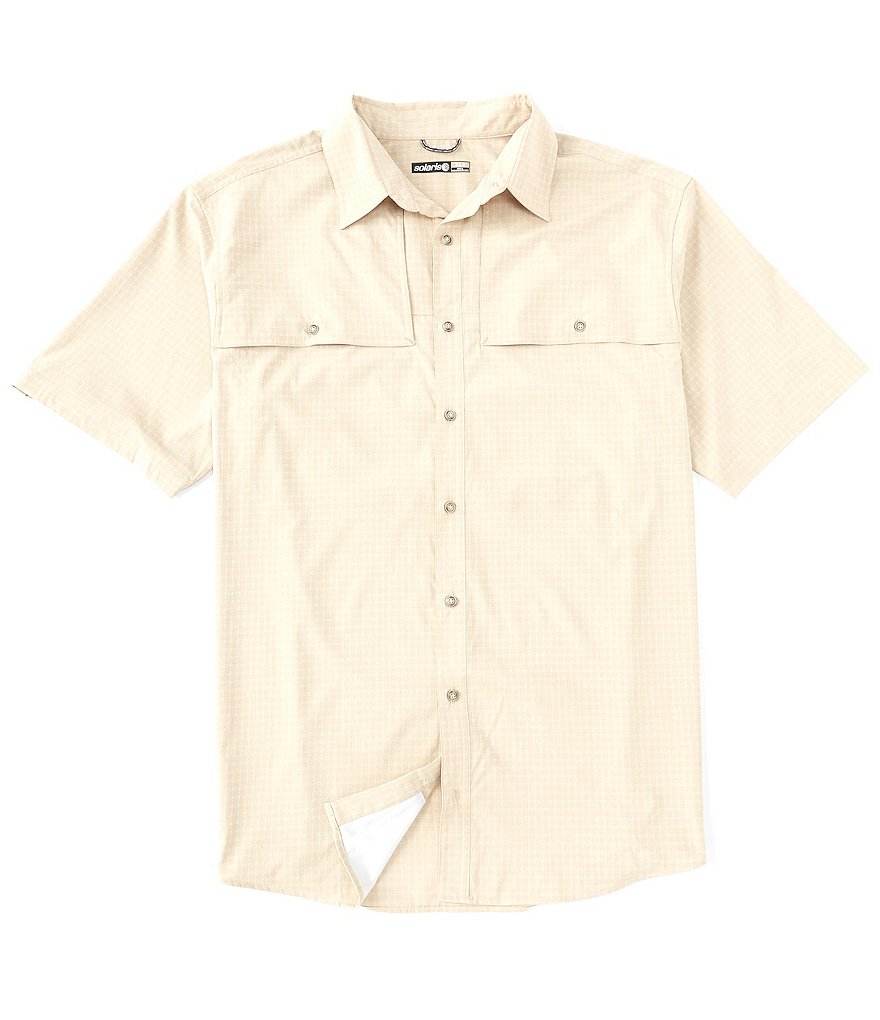 Solaris Big & Tall Short Sleeve Synthetic UV Protection Shirt