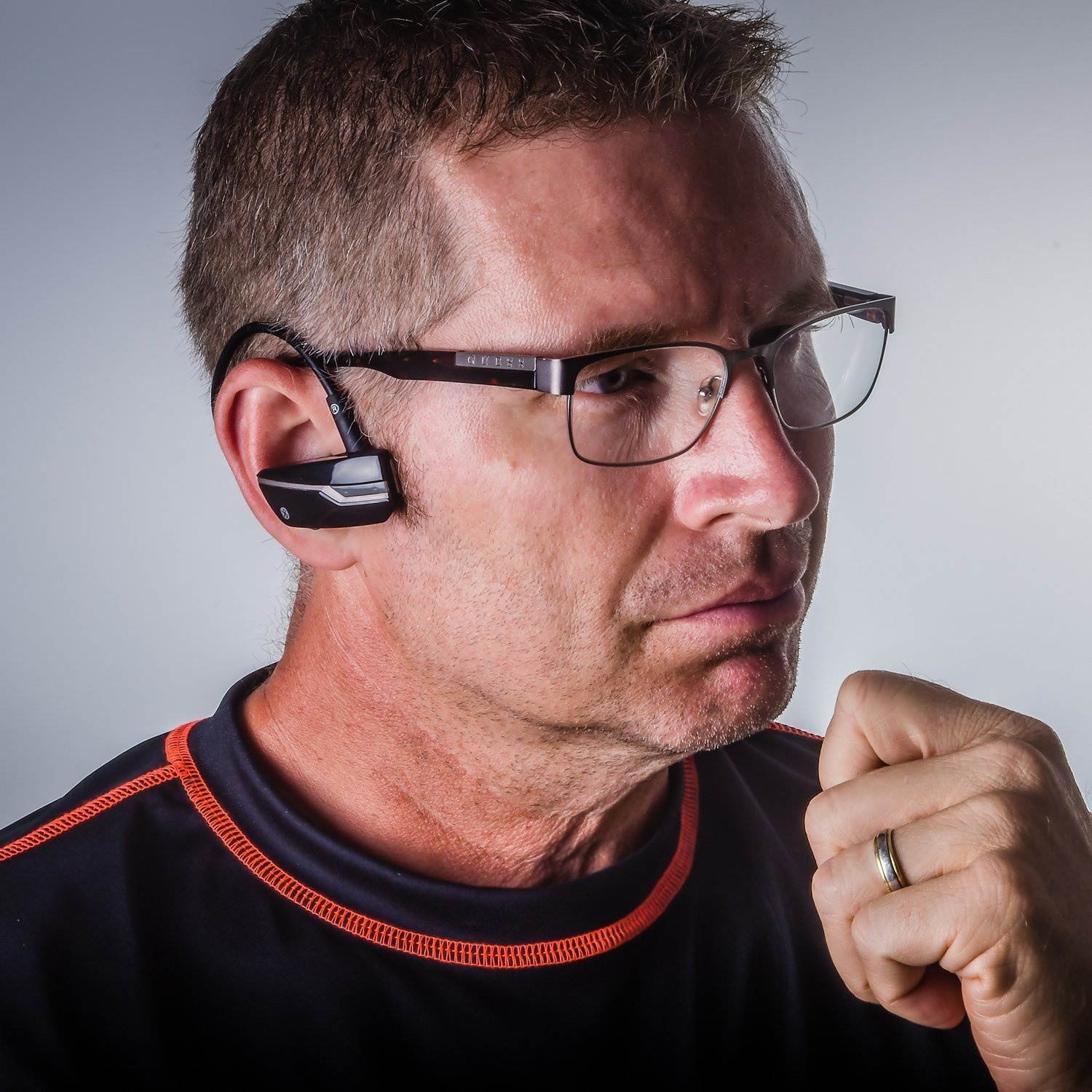 Alpatronix Bluetooth Headset, HX200 Active Universal Bluetooth Wireless Noise-Isolation Stereo Earbuds with Mic, Volume/Playback Controls for Smartphones, Computers, Laptops & Tablets - (Pink)