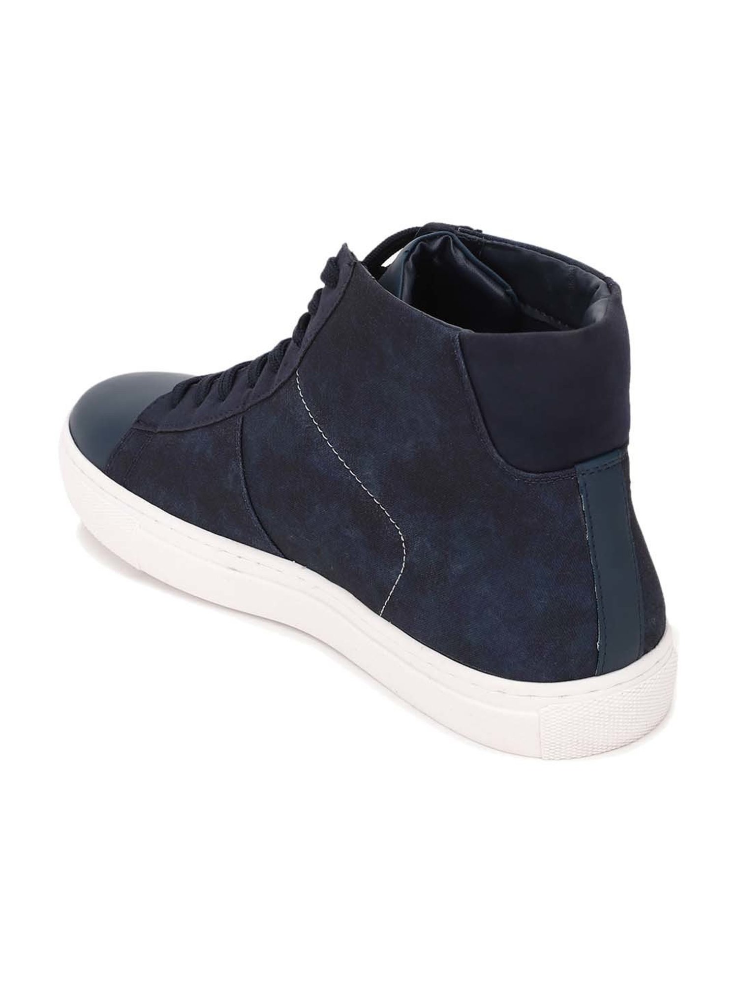 Forever 21 Men's Navy Ankle High Sneakers