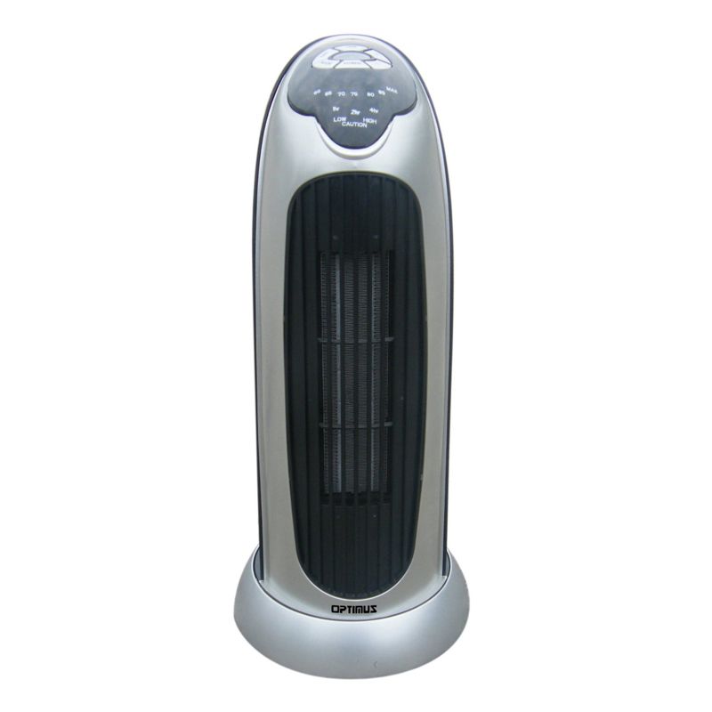 Optimus 17in Oscillating Tower Heater with Digital Temperature Readout