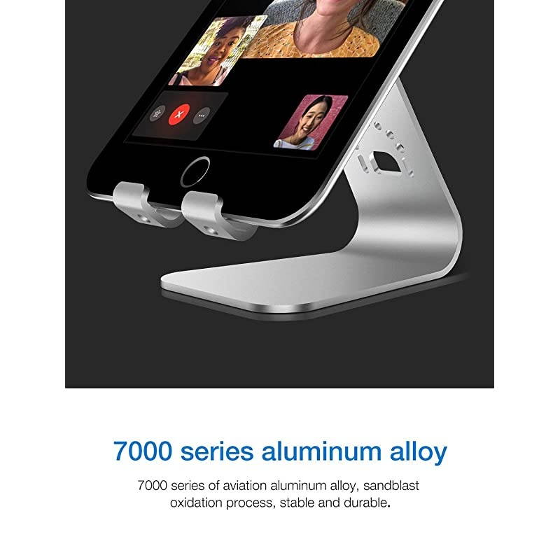 Cell Phone Stand, Tablet Stand Holder for Smartphones iPhone/Samsung Galaxy/LG/Son/Moto/Google Pixel/iPad Mini/iPad Air