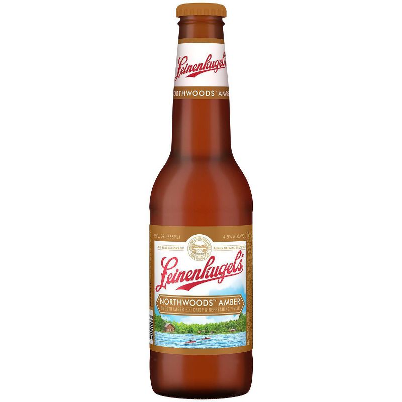 Leinenkugel Northwoods Lager Beer - 6pk/12 fl oz Cans