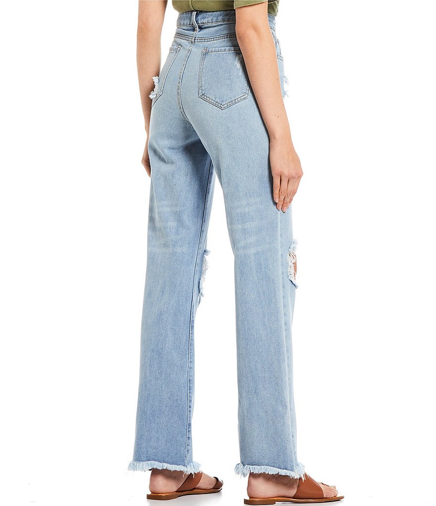 GB Distressed Boyfriend Jeans