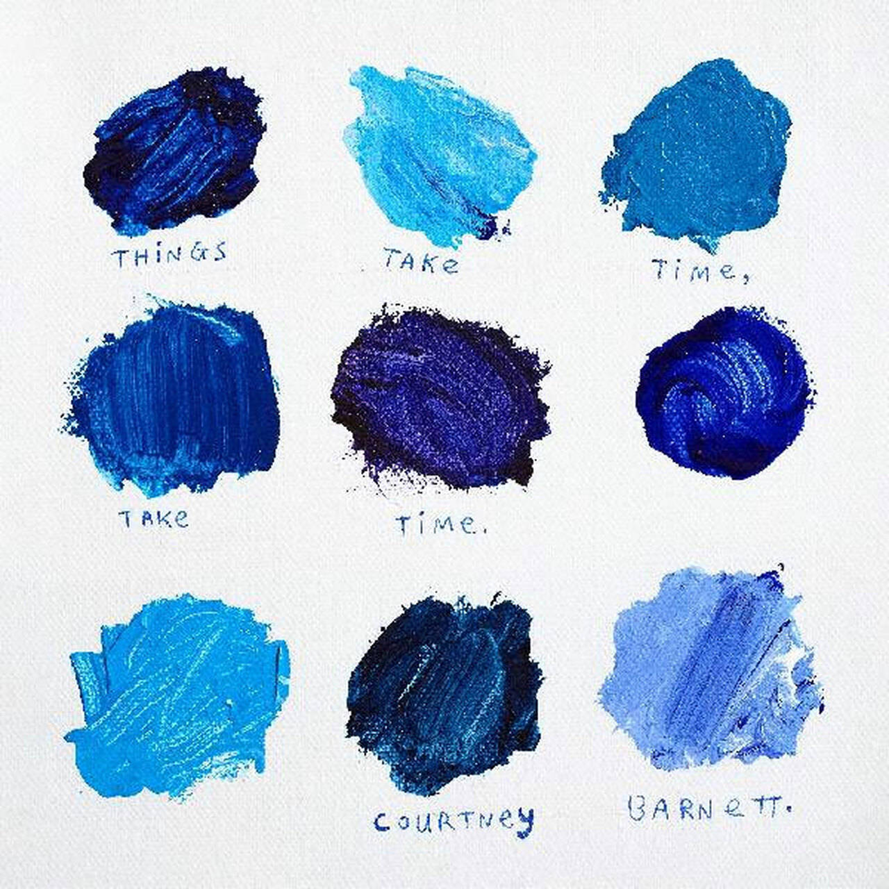 Courtney Barnett Things Take Time, Take Time LP ("All Eyes On The Pavement" Blue Vinyl)