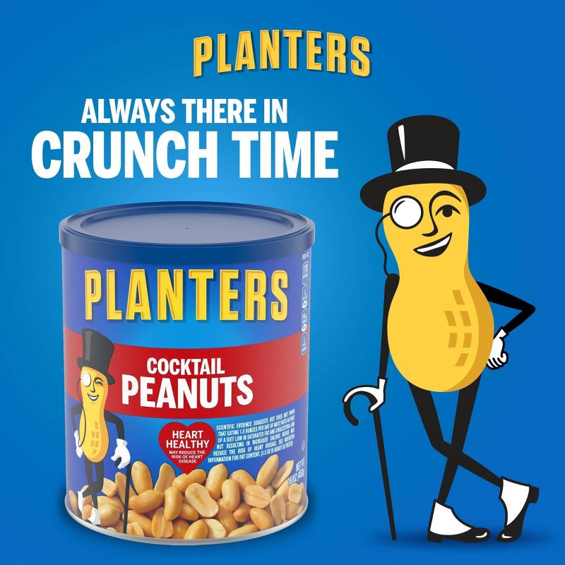 Planters Heart Healthy Cocktail Peanuts - 16oz