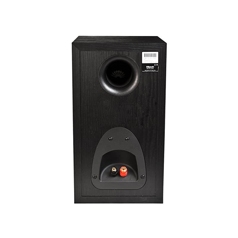 KB-15 Icon 5-1/4-Inch 2-Way Bookshelf Speakers (Black Ash, Set of 2)