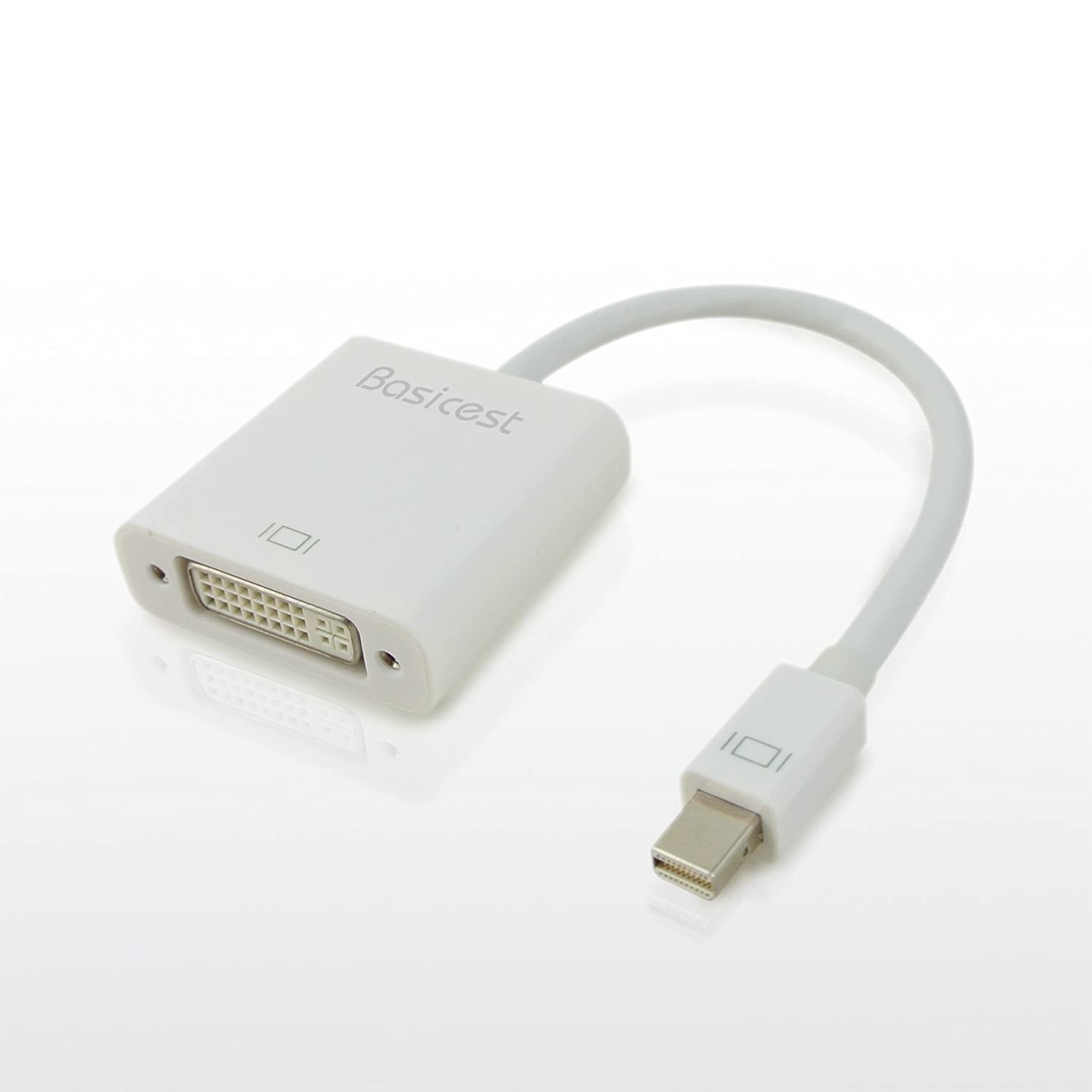 Mini DisplayPort (Male) to DVI (Female) Cable