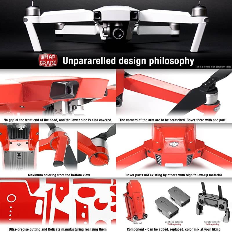 Mono Skin Compatible with DJI Mavic Pro (Army Green)