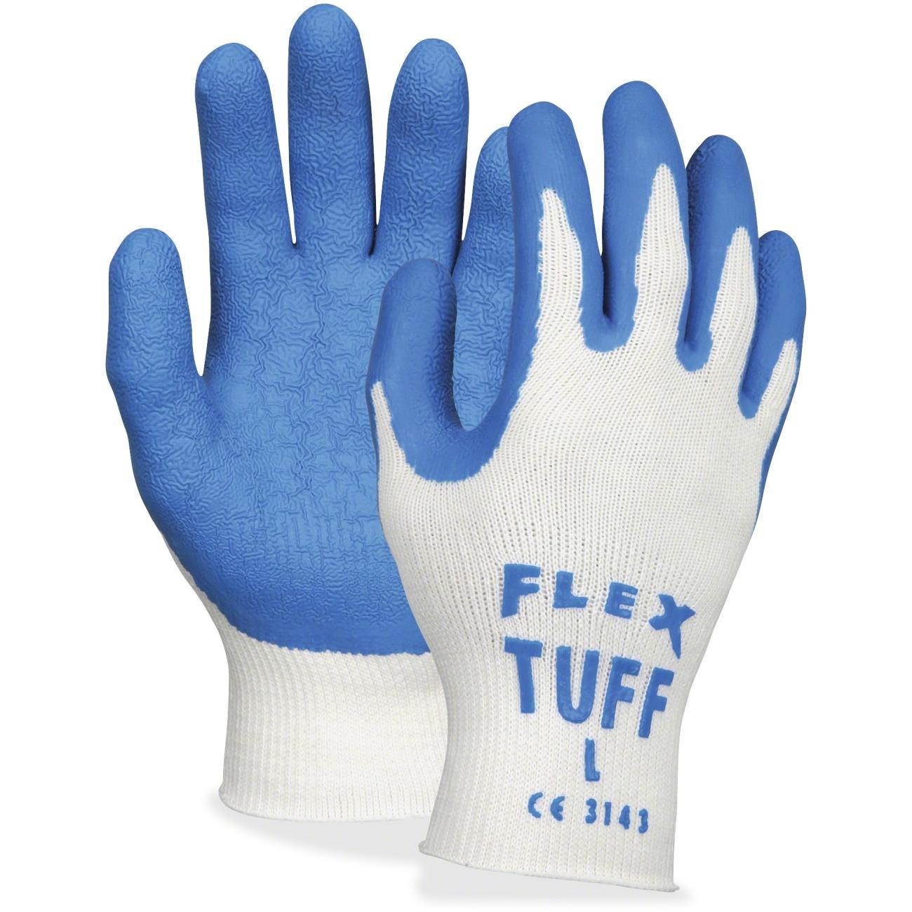MCR Safety FlexTuff Dipped Latex Gloves