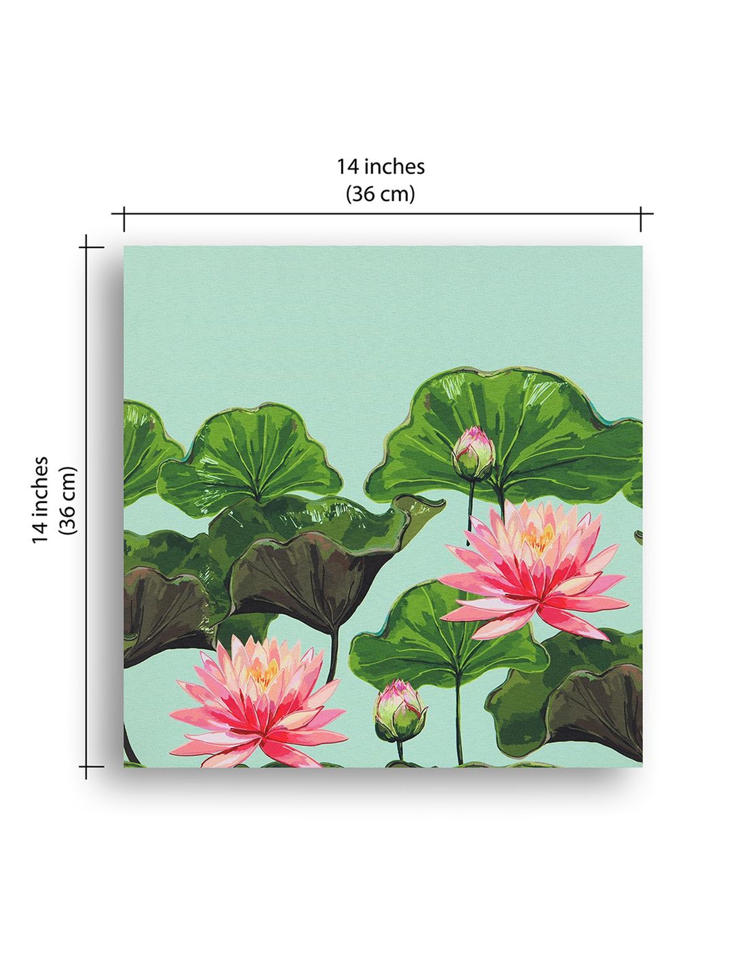 SEJ by Nisha Gupta Green Framed Wall Art - Set of 1