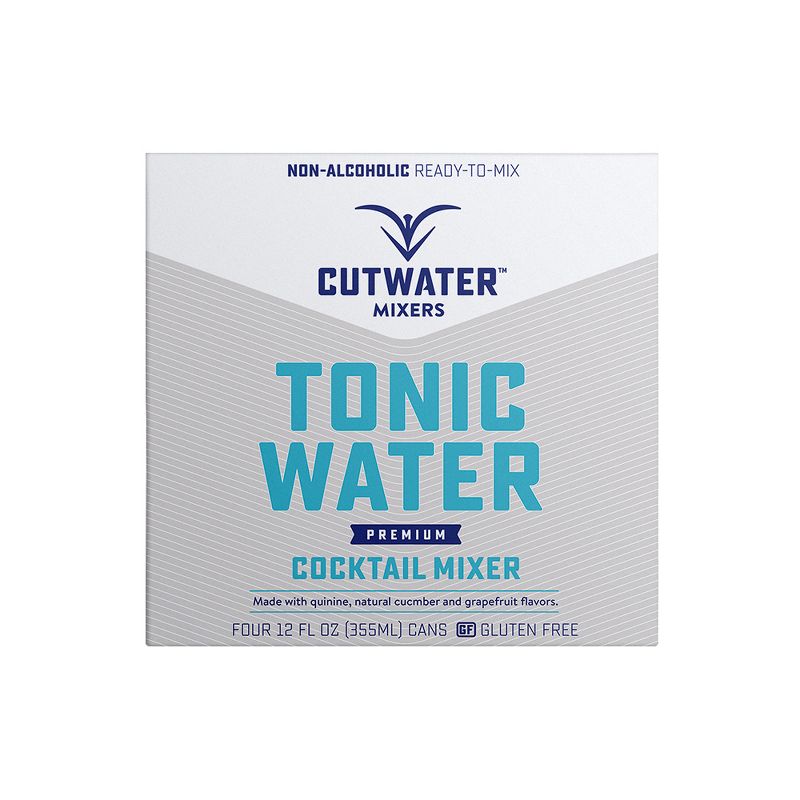 Cutwater Tonic Water Cocktail Mix - 4pk/12 fl oz Cans