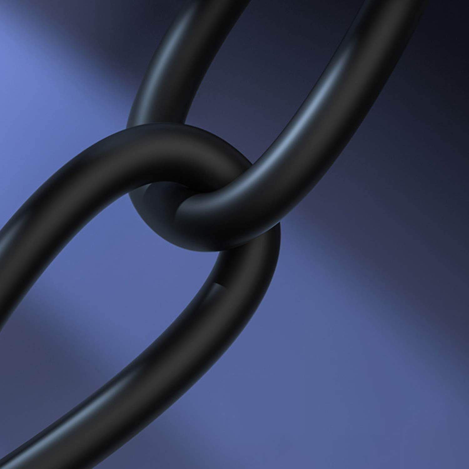 Guitar Patch Cable, Ancable 1/4 Inch Right Angle Pedals Cables for Insturment Effect Pedals (3 FEET, 1 PACK)