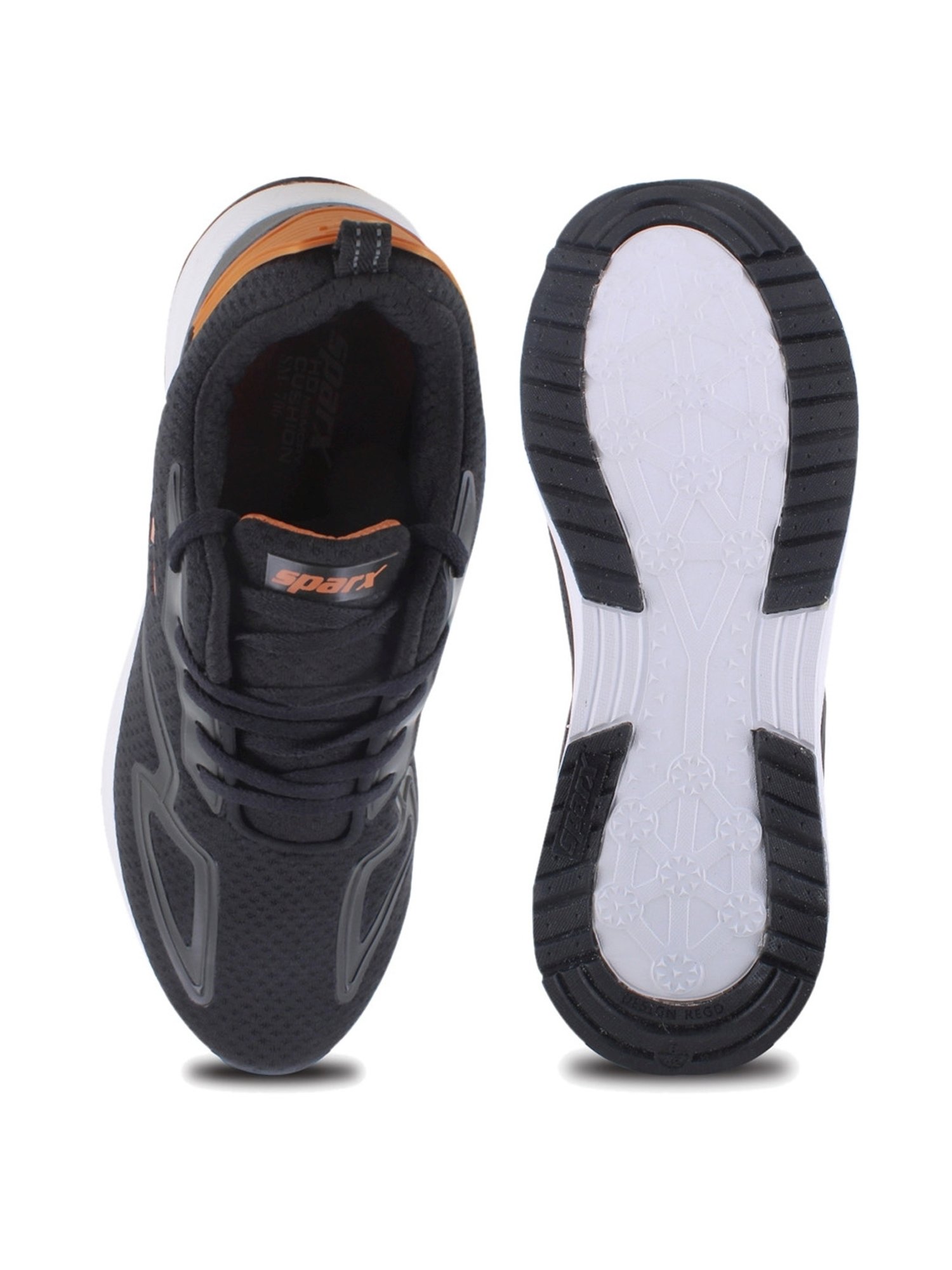 Sparx Men's Black Running Shoes