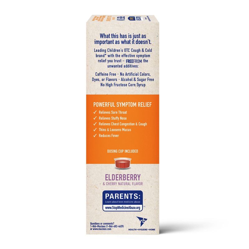 Mucinex Children's Multi-Symptom Acetaminophen Suppressant - 4 fl oz