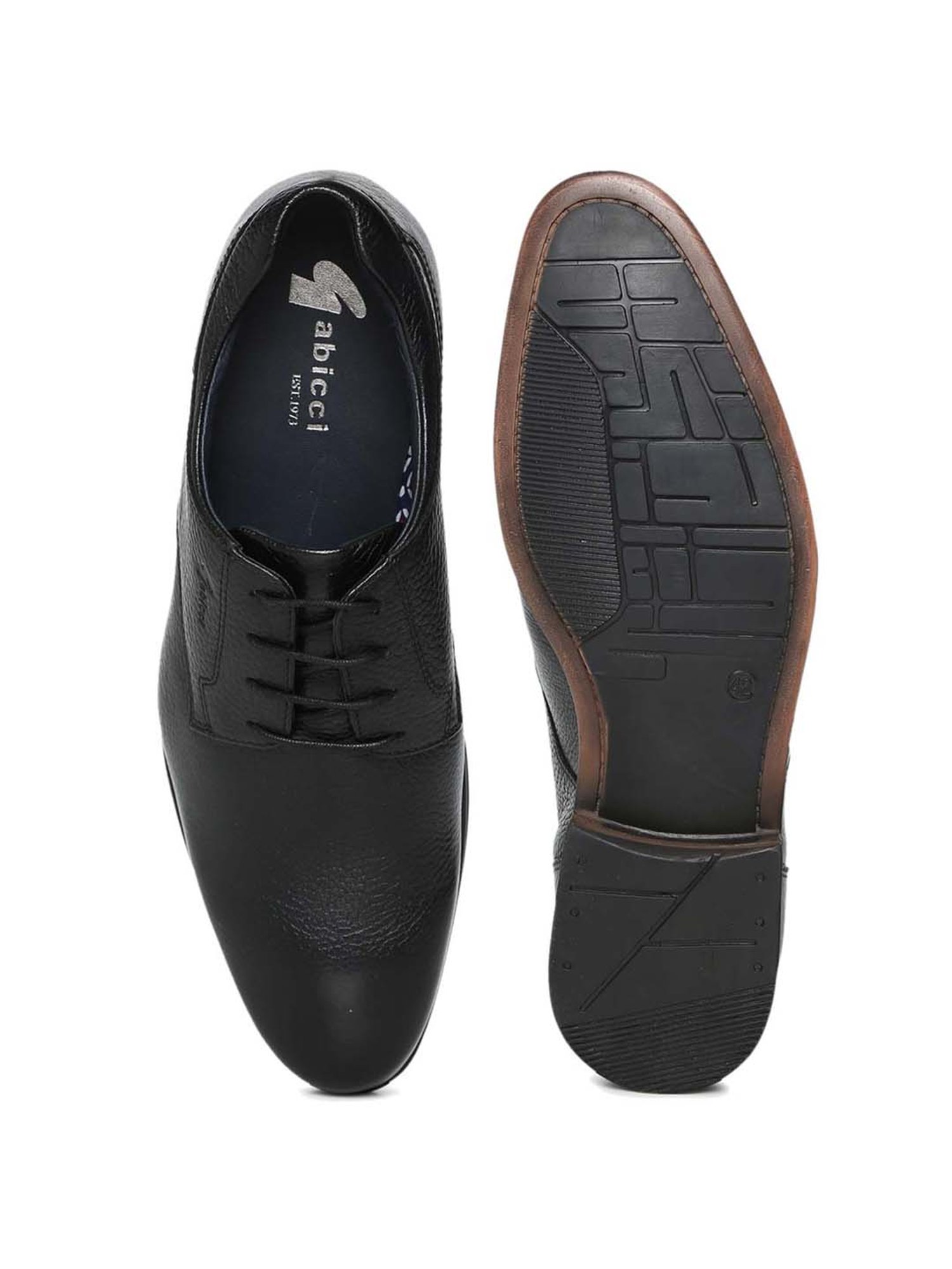 Gabicci Men's Black Derby Shoes