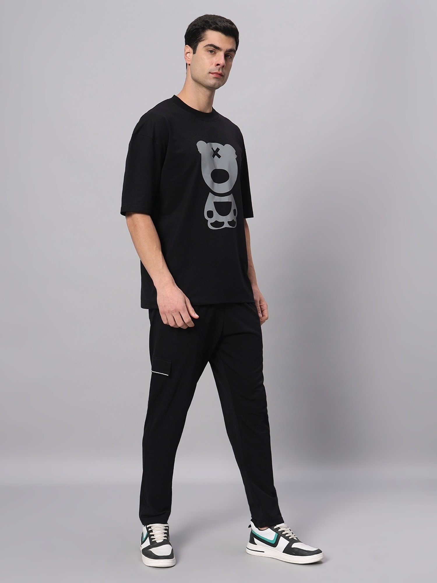 Vimal Jonney Light Mud Cotton Regular Fit Tracksuit