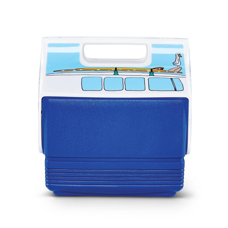 Igloo Playmate Mini Volkswagen VW Van Blue 4qt Portable Cooler