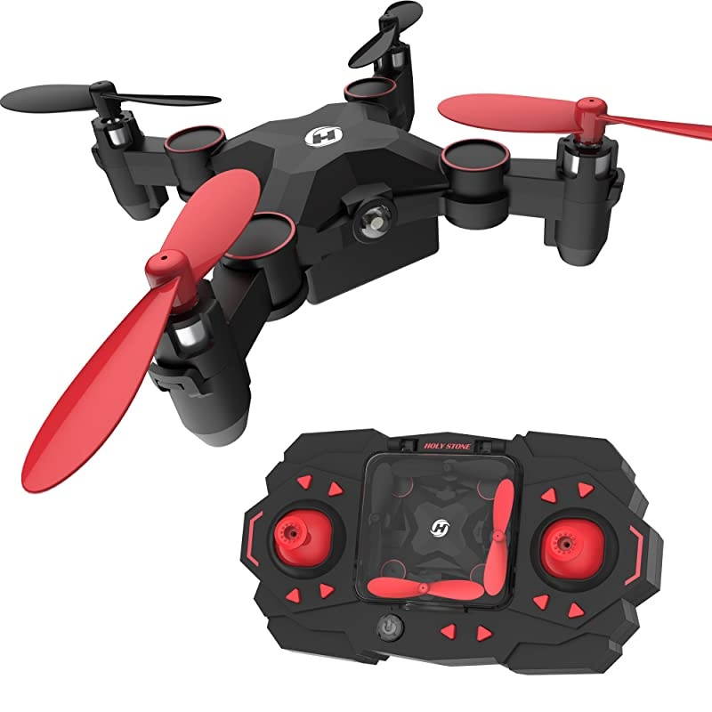 HS190 Foldable Mini Nano RC Drone for Kids Gift Portable Pocket Quadcopter with Altitude Hold 3D Flips and Headless Mode Easy to Fly for Beginners