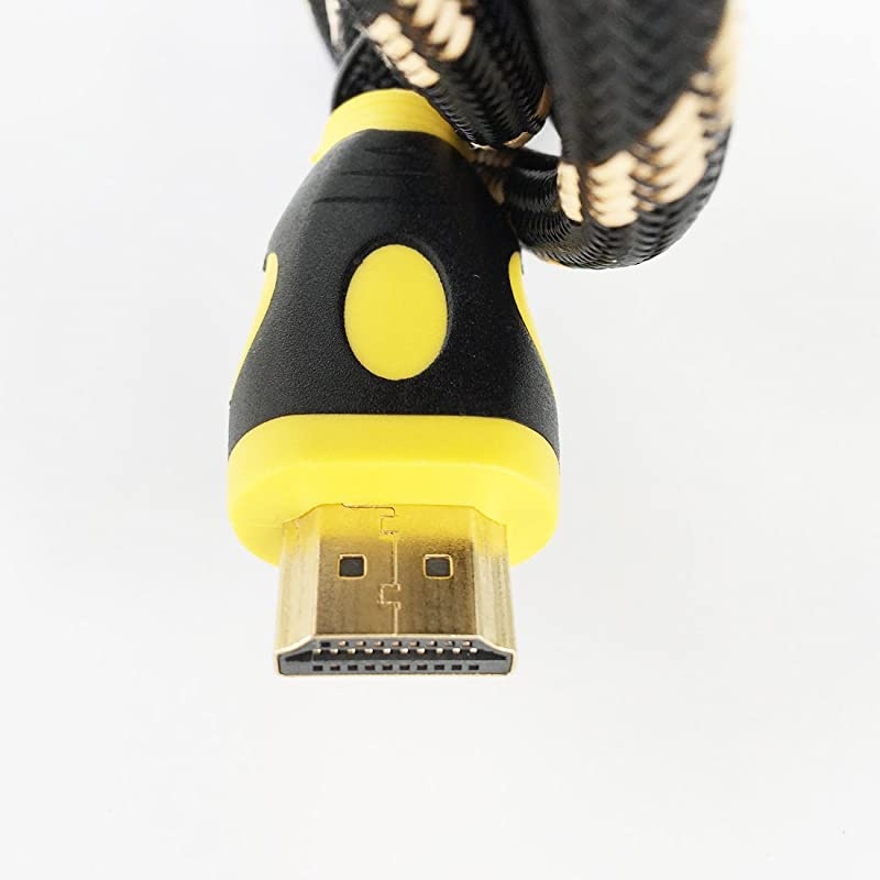 to HDMI Adapters Cable Nylon Braided, CL3 Rated High Speed Bi-Directional HDMI HDTV to Cable 3m(10FT)