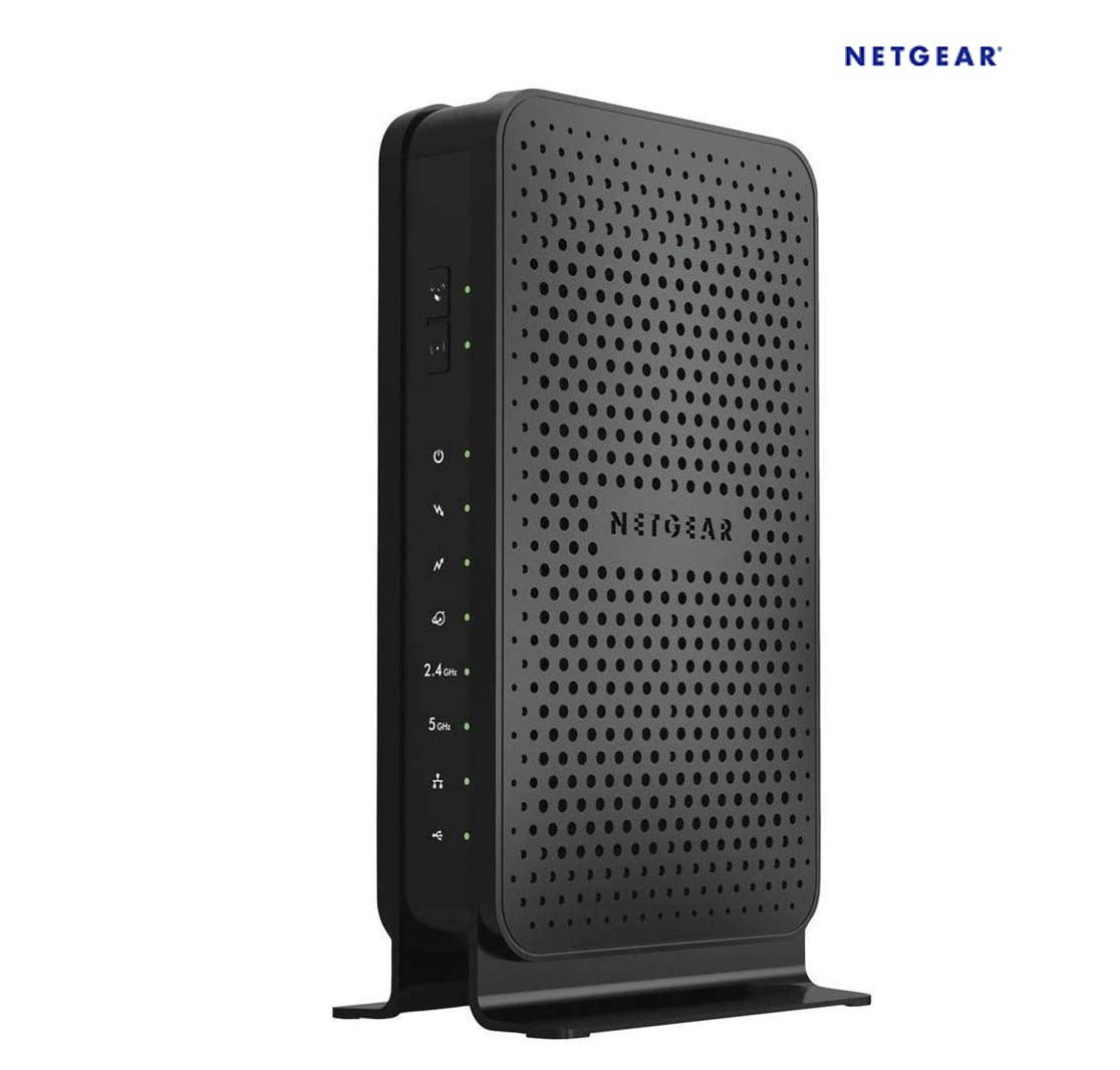 NETGEAR N600 WiFi Cable Modem Router C3700 (8x4) DOCSIS 3.0   Certified for Xfinity from Comcast, Spectrum, Cox, Spectrum