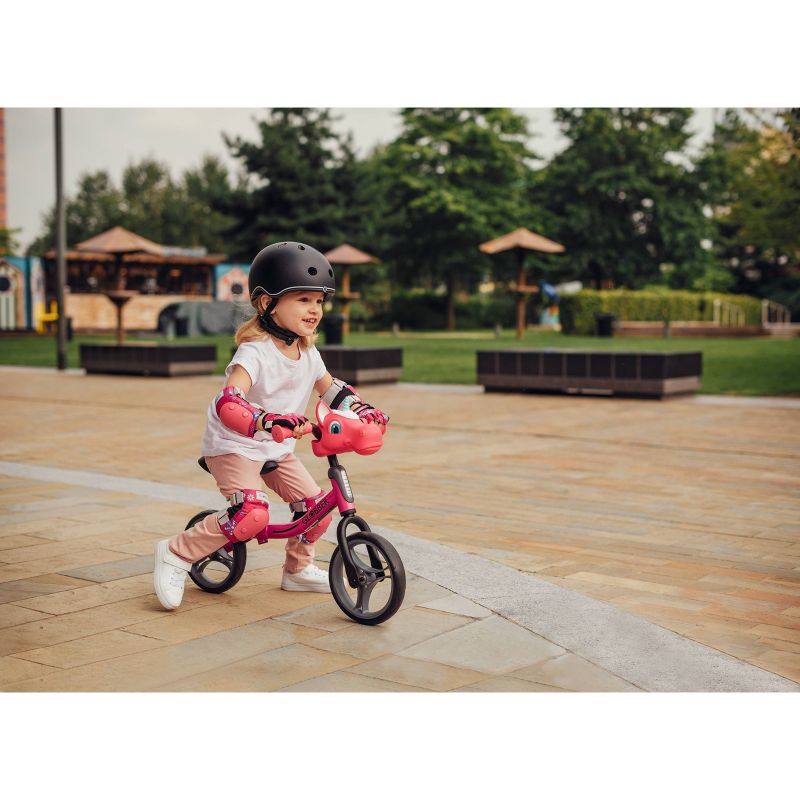 Globber Go 8.5" Kids' Balance Bike - Neon Pink