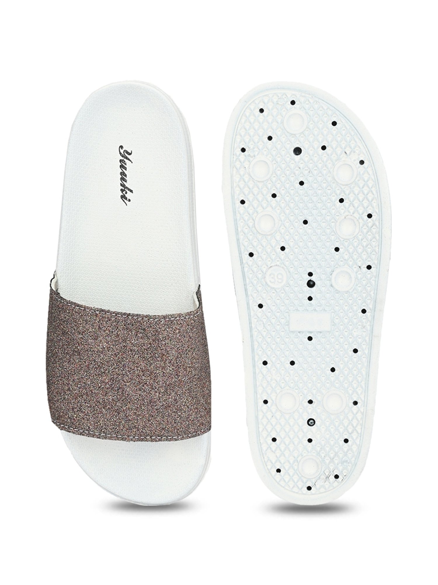 Yuuki Women's Grey Slides