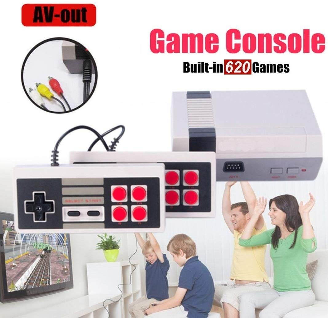 Classic Mini Game Consoles Classic Game Consoles Built-in 620 Games Video Games Handheld Game Player,AV Output,8-Bit,Bring you happy childhood memories