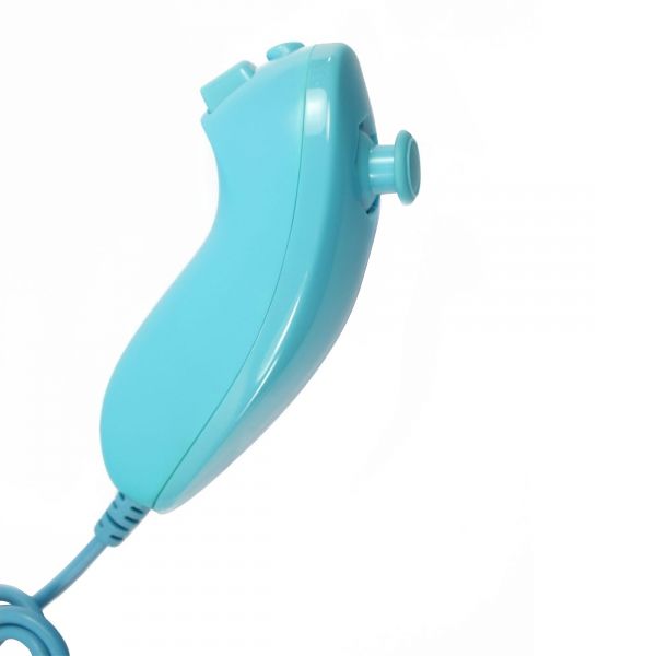 Motion Based Wired Nunchuck Controller for Nintendo Wii Console Video Game