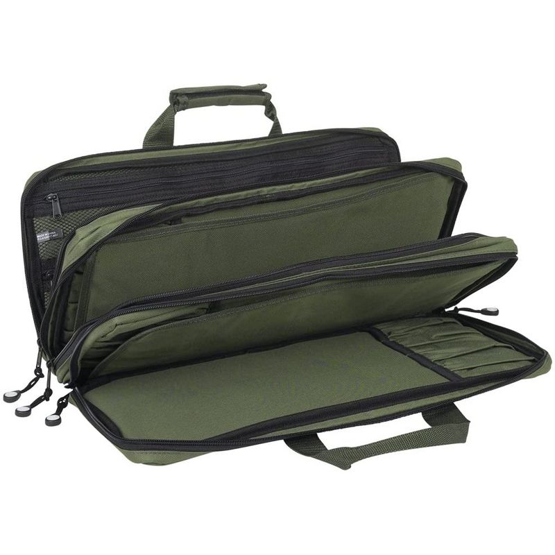 Messermeister Heavy Duty Water Resistant 18 Pocket Knife Culinary Tool Storage Chef's Luggage Carry Case, Olive