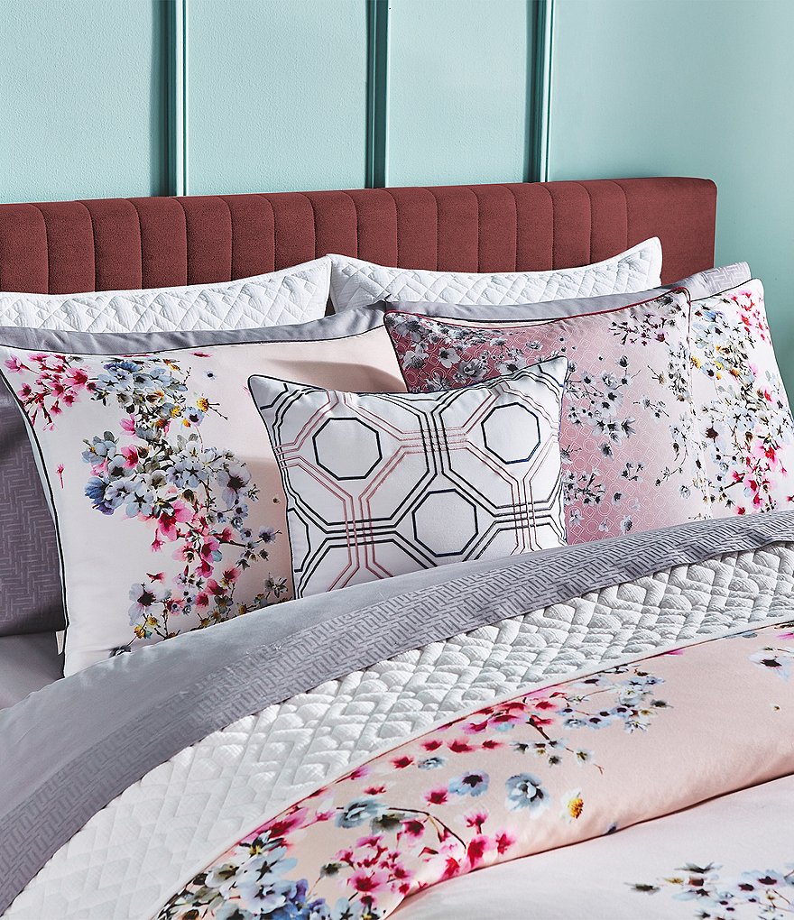 Ted Baker London Jasmine Floral Pink Duvet Cover Mini Set