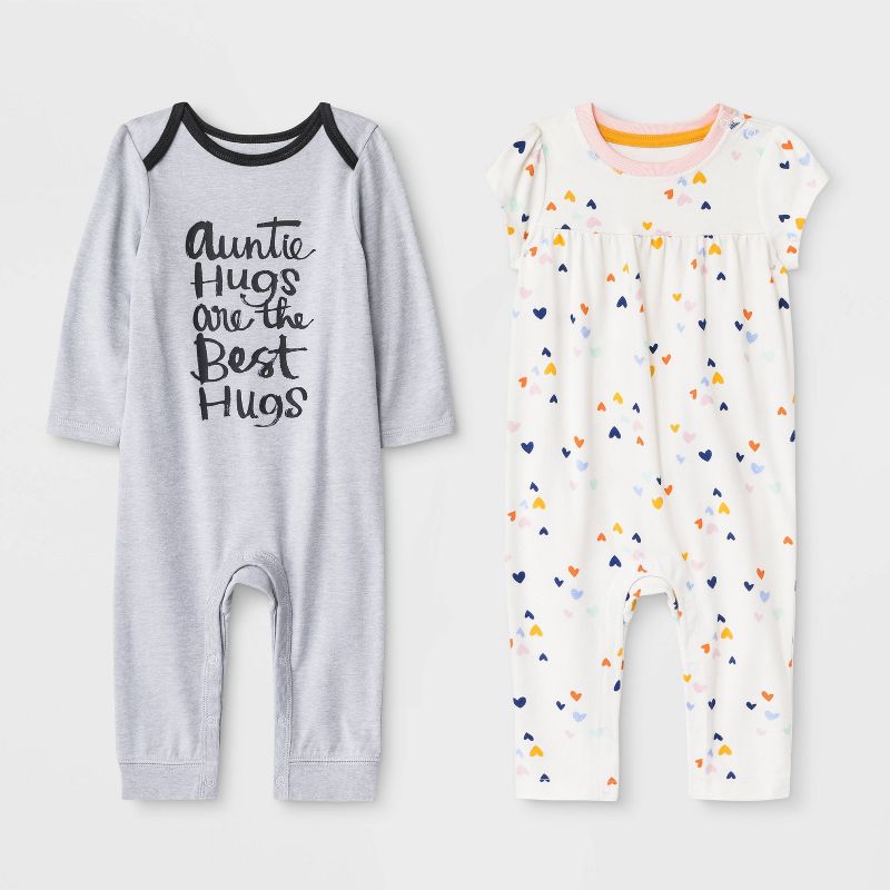 Hope & Henry Toddler Layette Grey Toddler Sweater Romper Size 18-24 Months Light Heather Grey, 18-24 Months