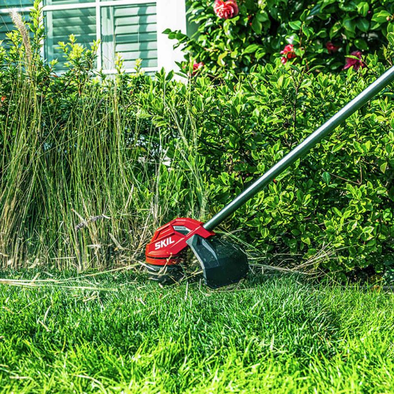 Skil LT4818-10 PWRCore 40 40V Brushless Lithium-Ion 14 in. Cordless String Trimmer Kit (2.5 Ah)