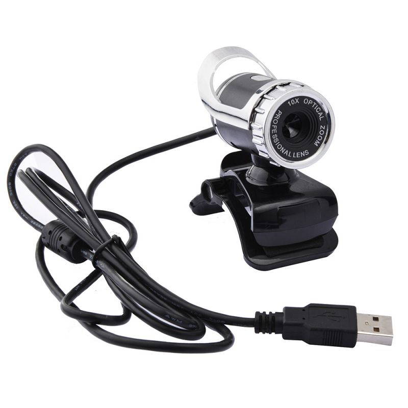 Webcam USB 12 Megapixel High Definition Camera Web Cam 360 Degree MIC Clip-on For Skype Computer With Mic PC Laptop Drop Shop