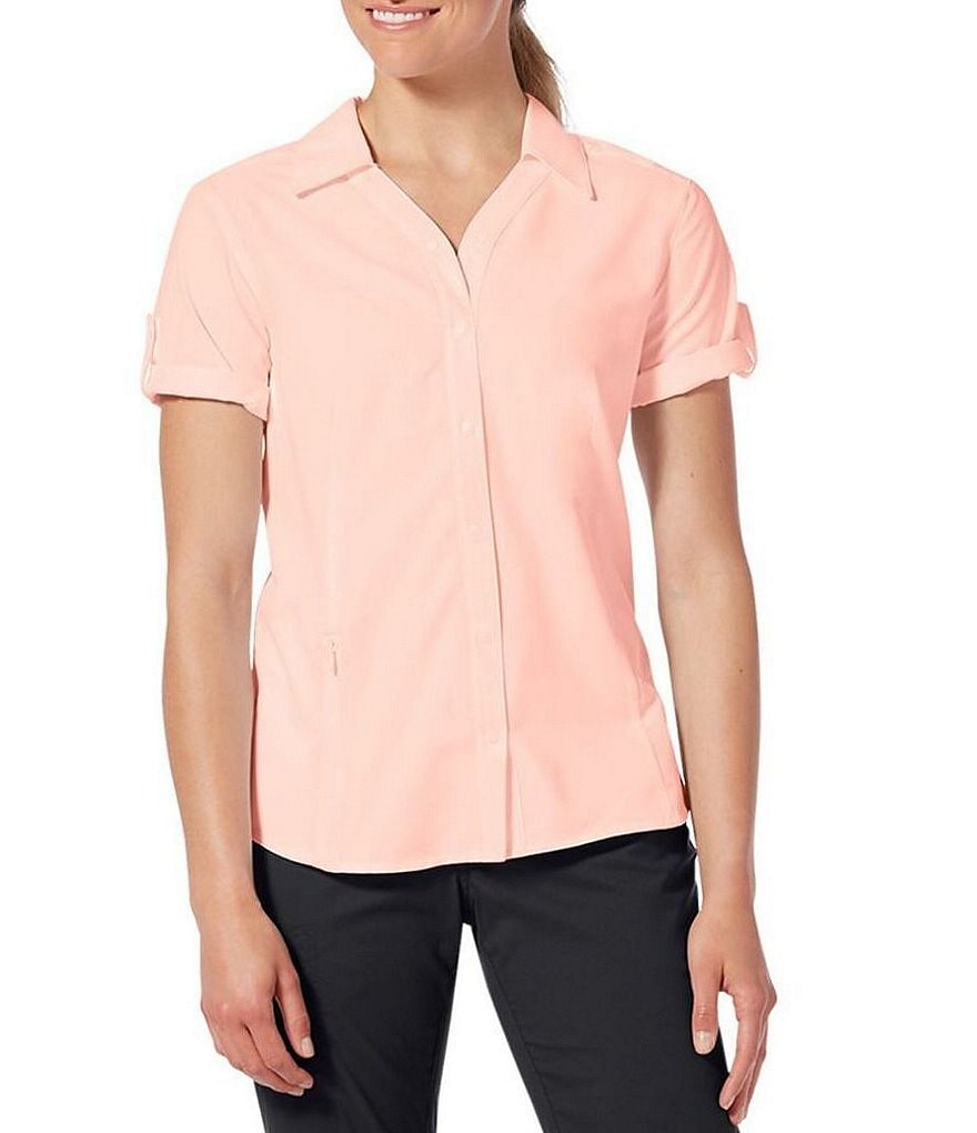 Royal Robbins Expedition Pro Short Roll-Tab Sleeve Point Collar Shirt