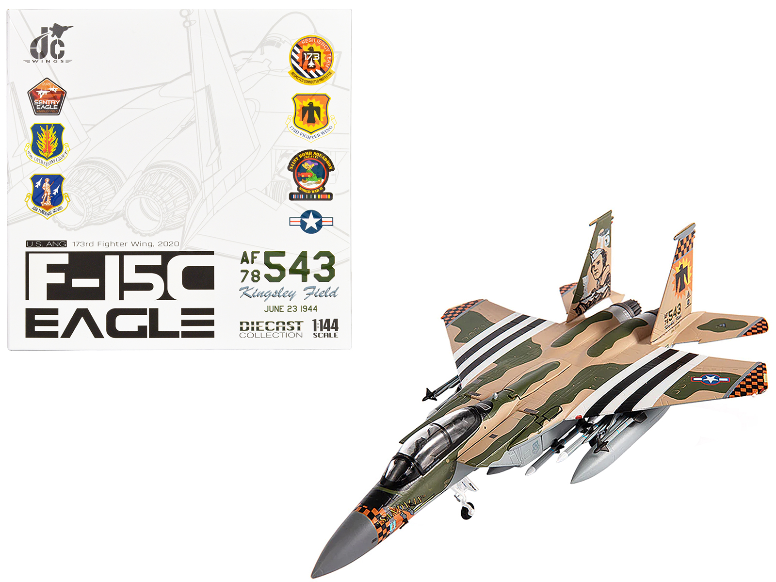McDonnell Douglas RF-4E Phantom II Fighter Aircraft 57-6907 JASDF "501 SQ Final Year 2020" "Air Power Series" 1/72 Scale Model by Hobby Master