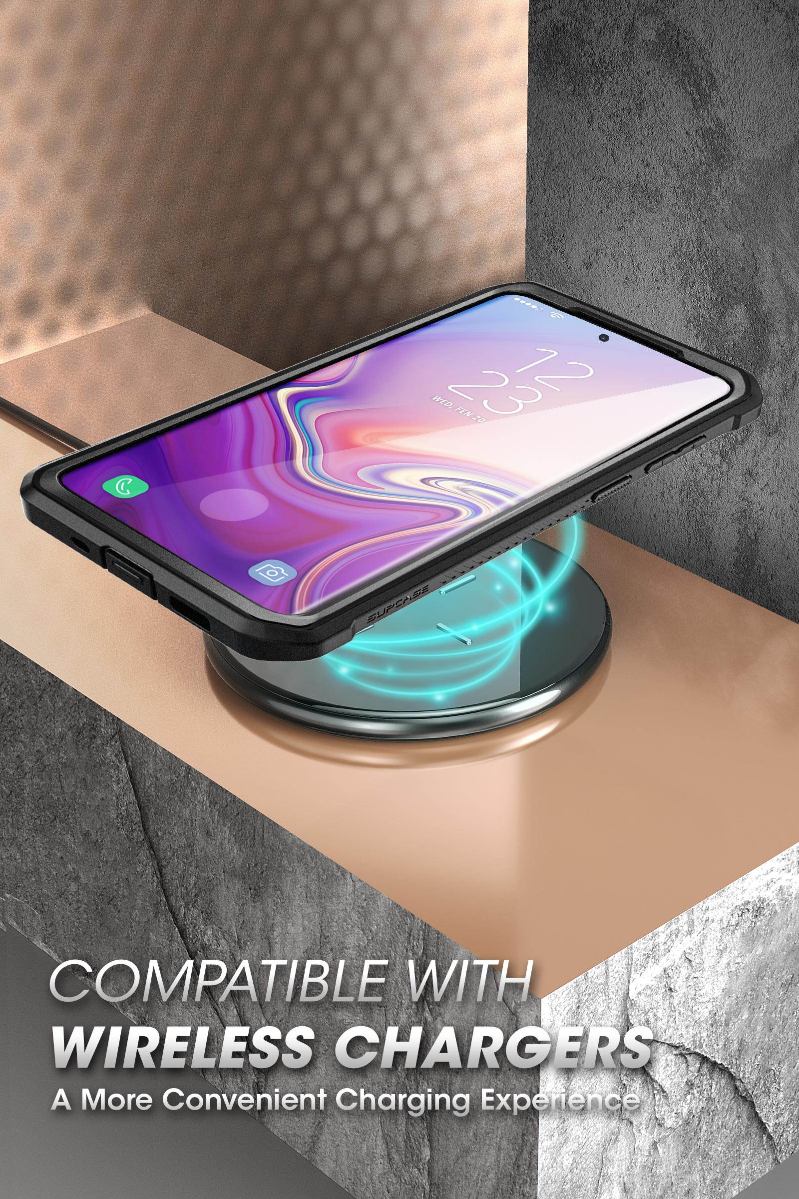 Unicorn Beetle Pro Series Designed for Samsung Galaxy S20 FE 5G Case (2020 Release), Full-Body Dual Layer Rugged Holster & Kickstand Case with Built-in Screen Protector (Black)