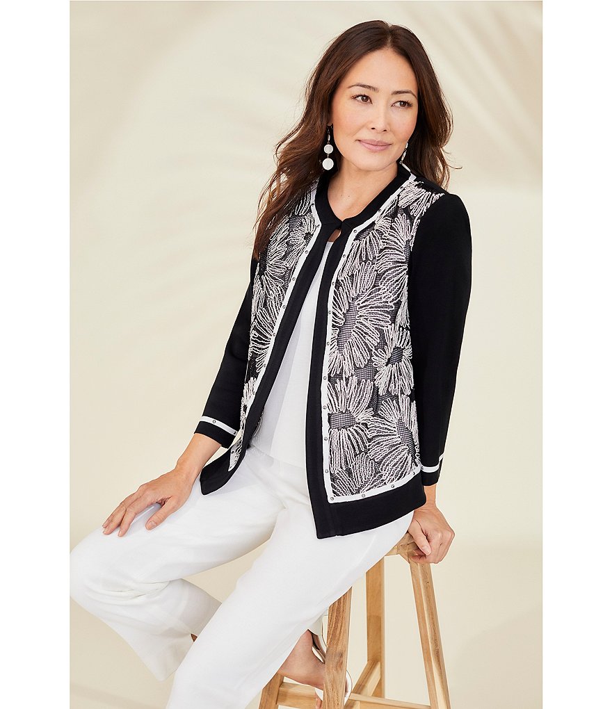 Ming Wang Scoop Neck Sleeveless Washable Tank