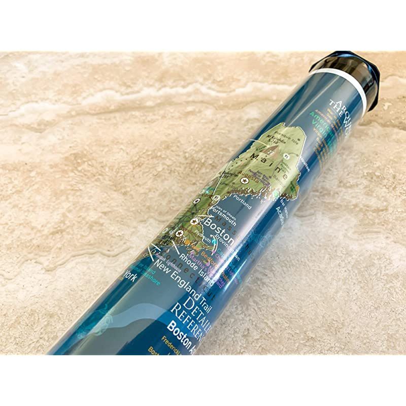 GEOJANGO National Parks Map Poster with All 600+ NPS Sites and USA Travel Destinations 24W x 16H inches