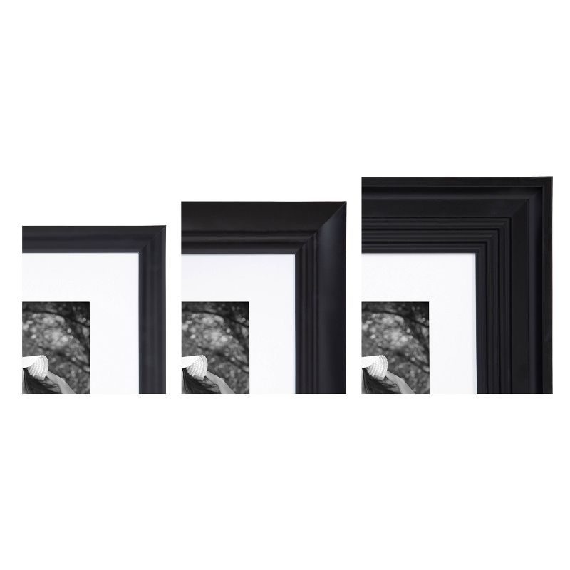 8pc Odessa Frame Box Set Black - Kate & Laurel All Things Decor