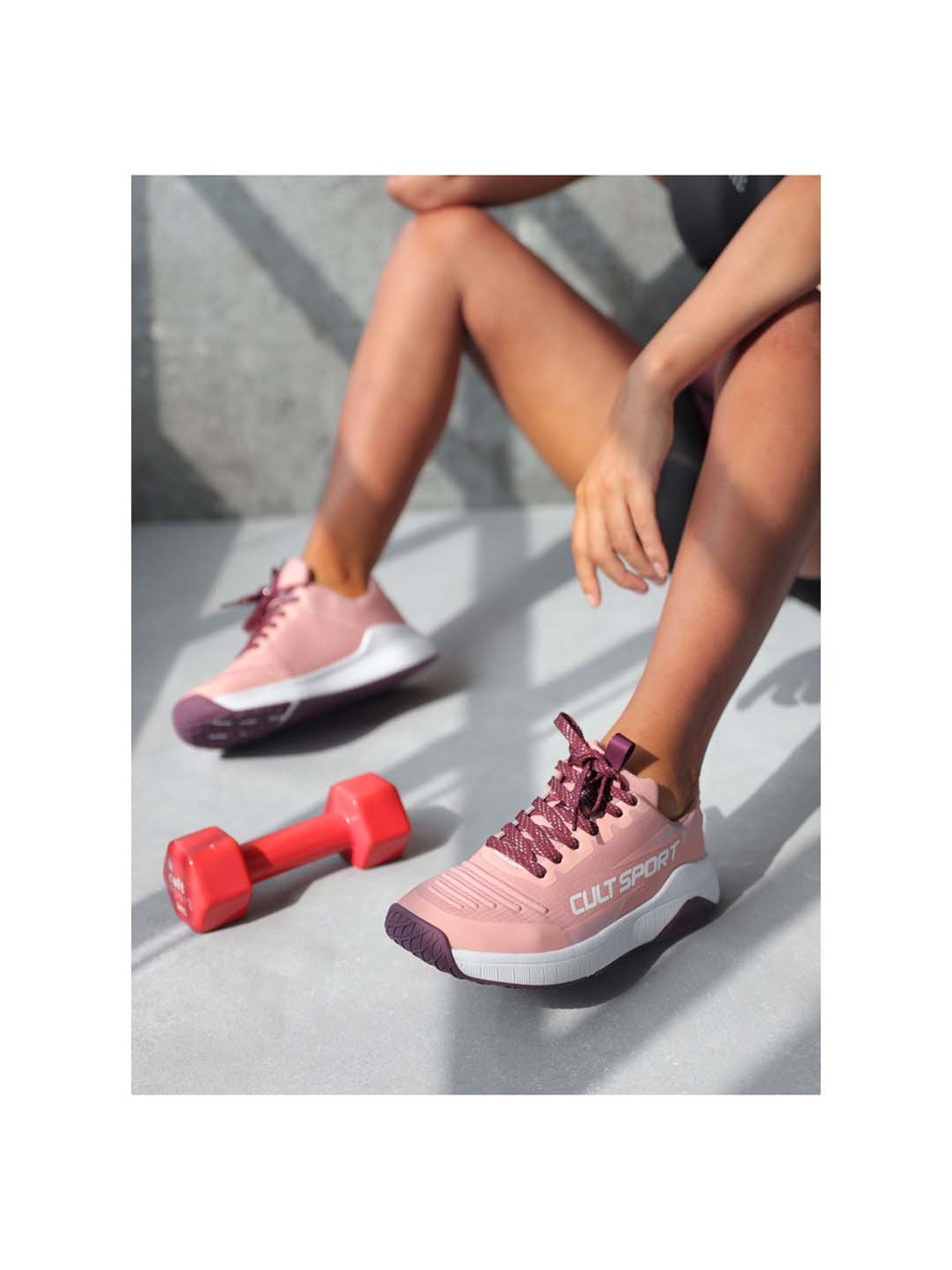 Cultsport Women's X1 Baby Pink Training Shoes