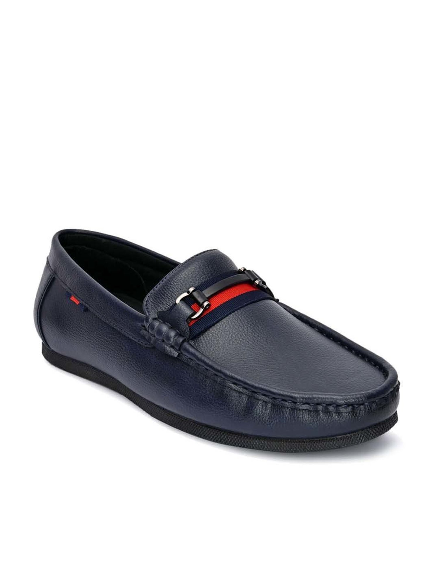 Hydes N Hues Men's Navy Blue Casual Loafers