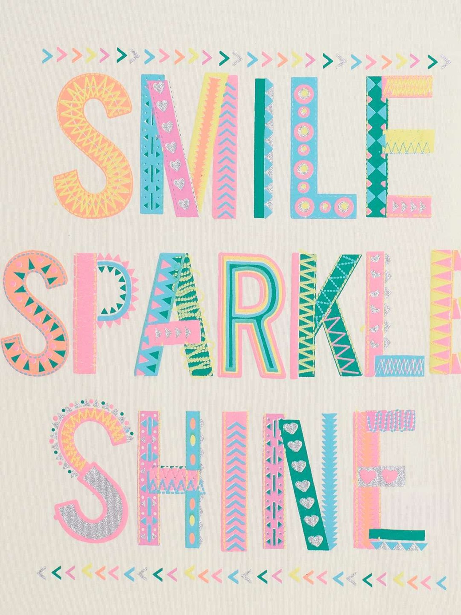 ZIAMA Kids Off-White Printed Top