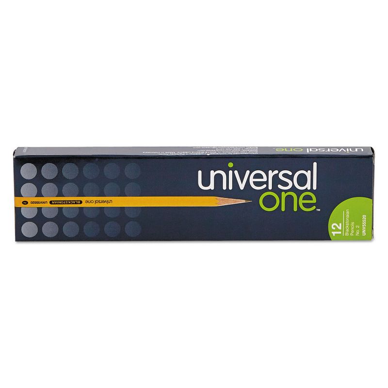 Universal 12pk #2 Blackstonian Pencil Yellow
